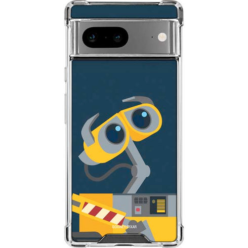 Disney Wall-E Character Art Google Pixel 7a Clear Case